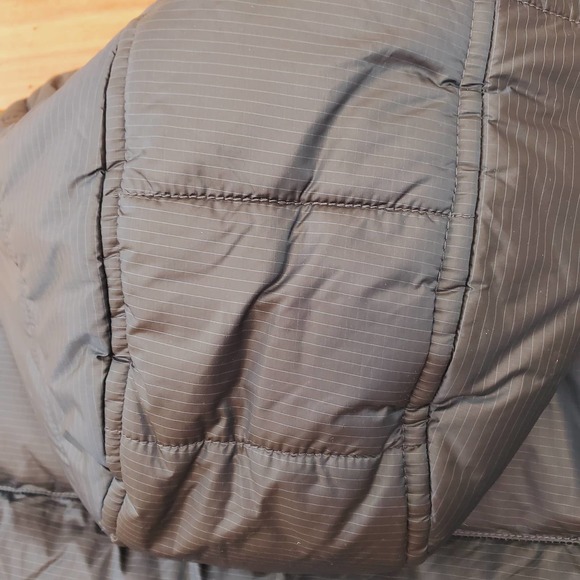 Lands' End Womens Wide Channel Down Jacket Down Filled Size S Blue Outdoors - Picture 7 of 14